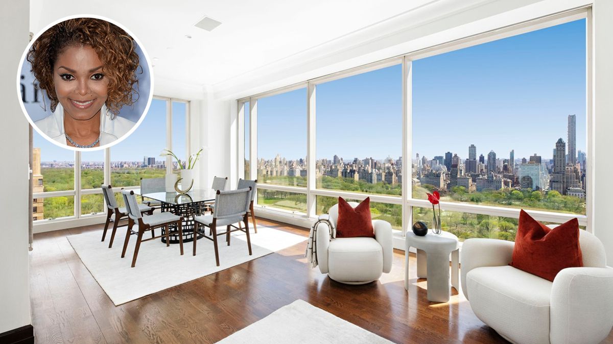 Janet Jacksonová prodává svůj byt s výhledem na Central Park, cena je 206 milionů